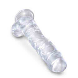 King Cock Gode transparent King Cock 18 x 4.7cm